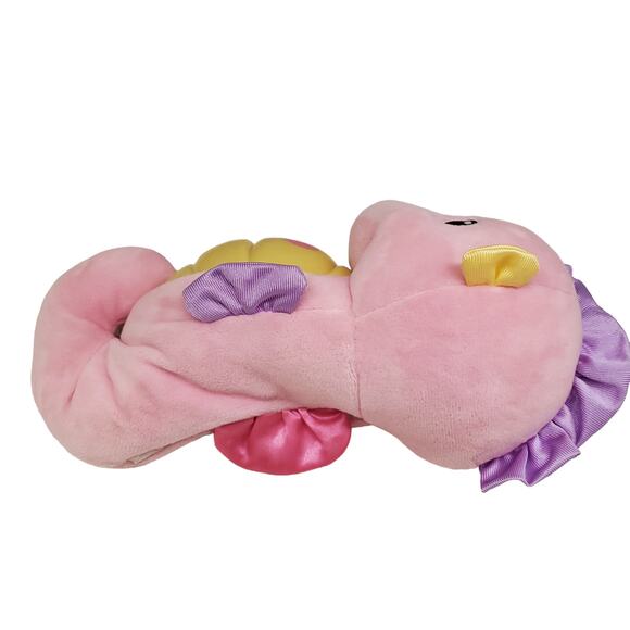Fisher Price Soothe N Glow Pink Seahorse Crib Toy Plush Stuffed Animal Seahorse - Picture 2 of 8